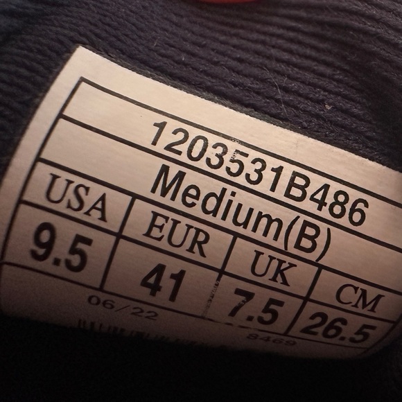 Brooks Adrenaline GTS 22 Women Navy Pink Running Shoes Size 9.5 Medium B - Picture 7 of 8